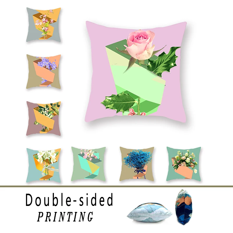 Colorful Geometric Double-sided Polyester Pattern Fluffy Decorative Pillowcase Dry Flower Printed Bench Cushioncover Accessories
Colorful Geometric Double-sided Polyester Pattern Fluffy Decorative Pillowcase Dry Flower Printed Bench Cushioncover Accessories
