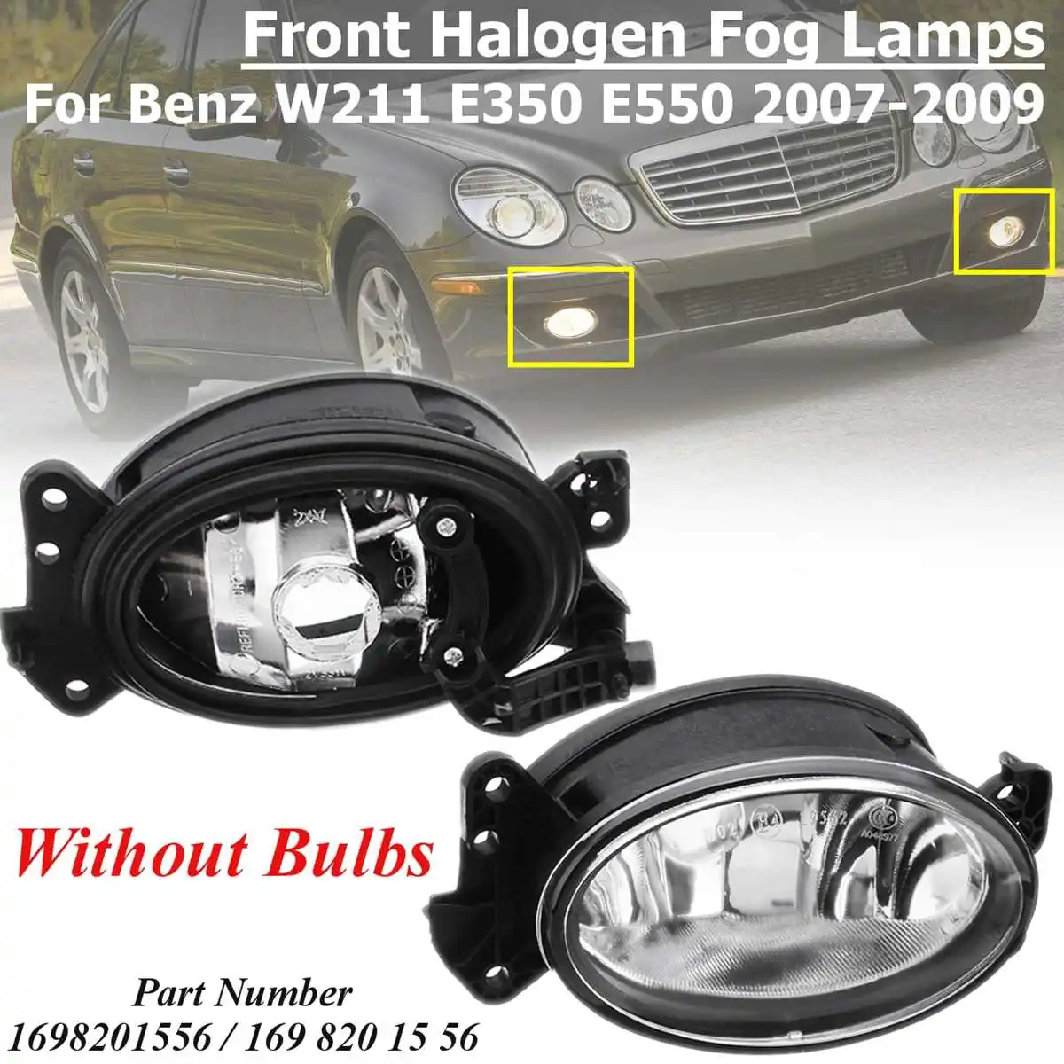 Car Fog light For Mercedes-Benz C E CLS G Class W204 W211 W219 G500 Foglight Front Bumper Fog lamp Driving light Accessories
Car Fog light For Mercedes-Benz C E CLS G Class W204 W211 W219 G500 Foglight Front Bumper Fog lamp Driving light Accessories