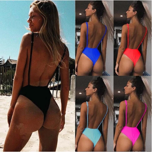 Swimwear Women OnePiece Solid Bathing Suit Summer Beach Backless Women Maillot De Bain 1 Piece Biquini Push Up Thong Bikini
Swimwear Women OnePiece Solid Bathing Suit Summer Beach Backless Women Maillot De Bain 1 Piece Biquini Push Up Thong Bikini