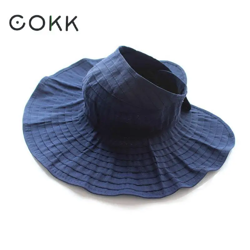 COKK Summer Hats For Women Folding Visor Sun Hat Outdoor Beach Hat Female Empty Top Sunscreen Chapeau Femme Sombrero Mujer New
COKK Summer Hats For Women Folding Visor Sun Hat Outdoor Beach Hat Female Empty Top Sunscreen Chapeau Femme Sombrero Mujer New