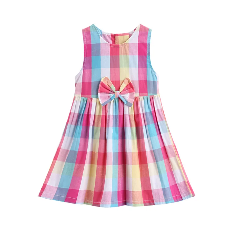 Plaid Dress Girls Summer Sleeveless Summer Baby Fashion Princess Strapless Bow Birthday Girl Dresses Baby Girls Cutton Clothes
Plaid Dress Girls Summer Sleeveless Summer Baby Fashion Princess Strapless Bow Birthday Girl Dresses Baby Girls Cutton Clothes