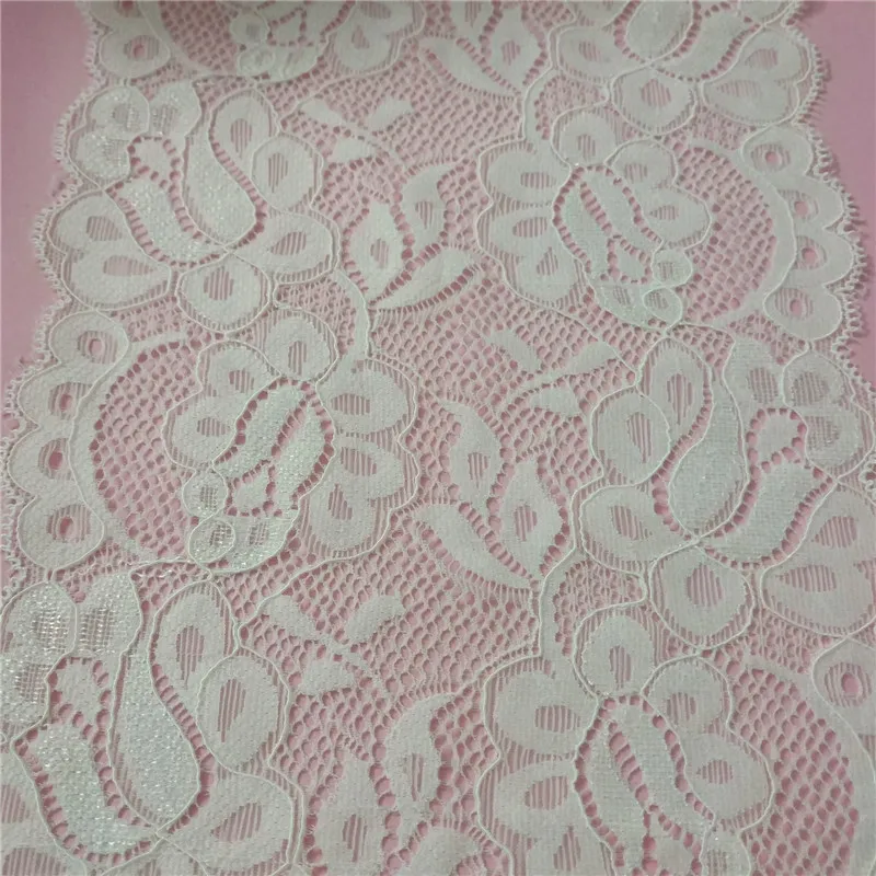 Rose Design 15cm width Stretch Lace 100yards Nylon Spandex Lace Fabric Lace Sewing Elastic Lace Scalloped Lace for Clothing
Rose Design 15cm width Stretch Lace 100yards Nylon Spandex Lace Fabric Lace Sewing Elastic Lace Scalloped Lace for Clothing