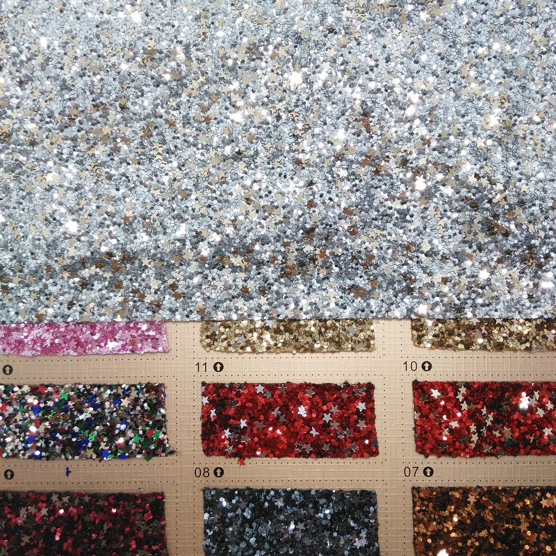 91x134cm Synthetic Leather, Vinyl Fabric, Chunky Glitter Leather with Stars for Bows DIY accessories P3015
91x134cm Synthetic Leather, Vinyl Fabric, Chunky Glitter Leather with Stars for Bows DIY accessories P3015