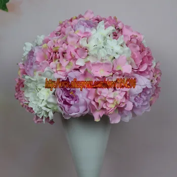 Wedding decoration artificial rose peony flowers wedding table flowers Table centerpiece flower ball 10pcs/lot 30cm TONGFENG 
Wedding decoration artificial rose peony flowers wedding table flowers Table centerpiece flower ball 10pcs/lot 30cm TONGFENG