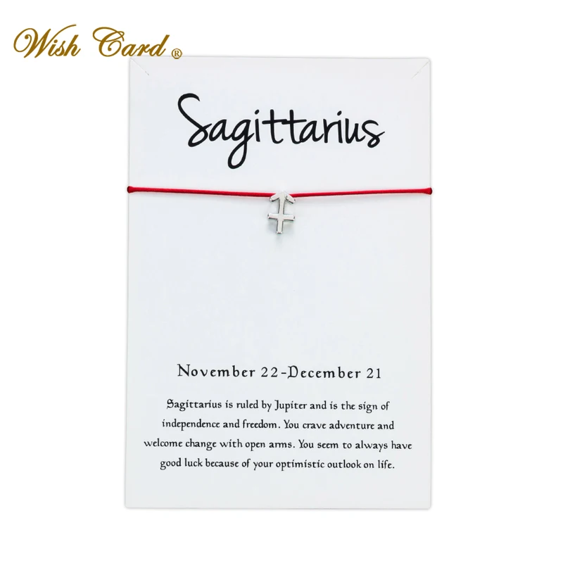 Wish Card Sagittarius Star Character Bracelet for Women Bracelet Jewelry For Men and Women Pulseira Best Birthday Gift CN128
Wish Card Sagittarius Star Character Bracelet for Women Bracelet Jewelry For Men and Women Pulseira Best Birthday Gift CN128