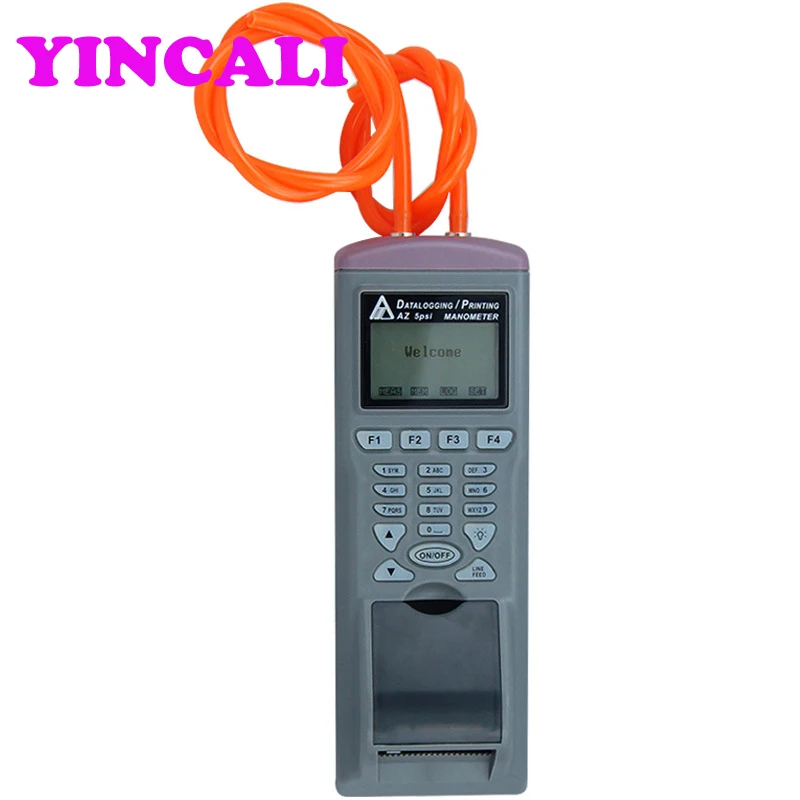 High Precision Digital Manometer AZ9835 Intelligent Differential Pressure Datalogger Gauge with Built in Printer Data Recorder
High Precision Digital Manometer AZ9835 Intelligent Differential Pressure Datalogger Gauge with Built in Printer Data Recorder