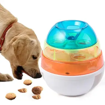 Dog Pet Automatic Tumblers Cat Food Leak Pet Feeder Toy Cat Food Rolling Leakage Dispenser Bowl Playing Educational Toys
Dog Pet Automatic Tumblers Cat Food Leak Pet Feeder Toy Cat Food Rolling Leakage Dispenser Bowl Playing Educational Toys