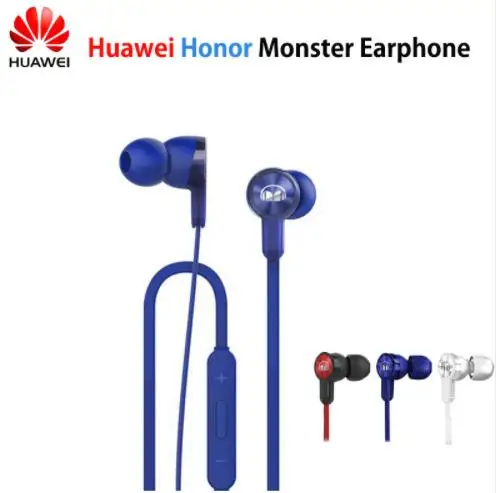 Original Huawei Honor Monster Earphone AM15 With Mic Piston Line Control In-Ear Earbud for Huawei Honor 9 Mate 8/9 P10 Headset
Original Huawei Honor Monster Earphone AM15 With Mic Piston Line Control In-Ear Earbud for Huawei Honor 9 Mate 8/9 P10 Headset