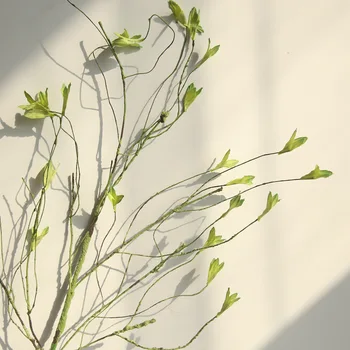 5pcs Artificial Willow Vine Wicker Twig Green Leaves 88cm Flower Vines Fake Plant Ivy Plastic Simulation Courtyard Decoration
5pcs Artificial Willow Vine Wicker Twig Green Leaves 88cm Flower Vines Fake Plant Ivy Plastic Simulation Courtyard Decoration