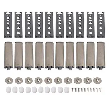 Stainless Steel Push to Open System Damper Buffer Catch for Cabinet Wardrobe Door Drawer Buffer Set of 10
Stainless Steel Push to Open System Damper Buffer Catch for Cabinet Wardrobe Door Drawer Buffer Set of 10