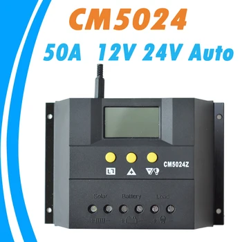 PWM 50A Solar Regulator 12V 24V Solar Charge Controller With LCD Display Temperature Compensation Hot Sale
PWM 50A Solar Regulator 12V 24V Solar Charge Controller With LCD Display Temperature Compensation Hot Sale