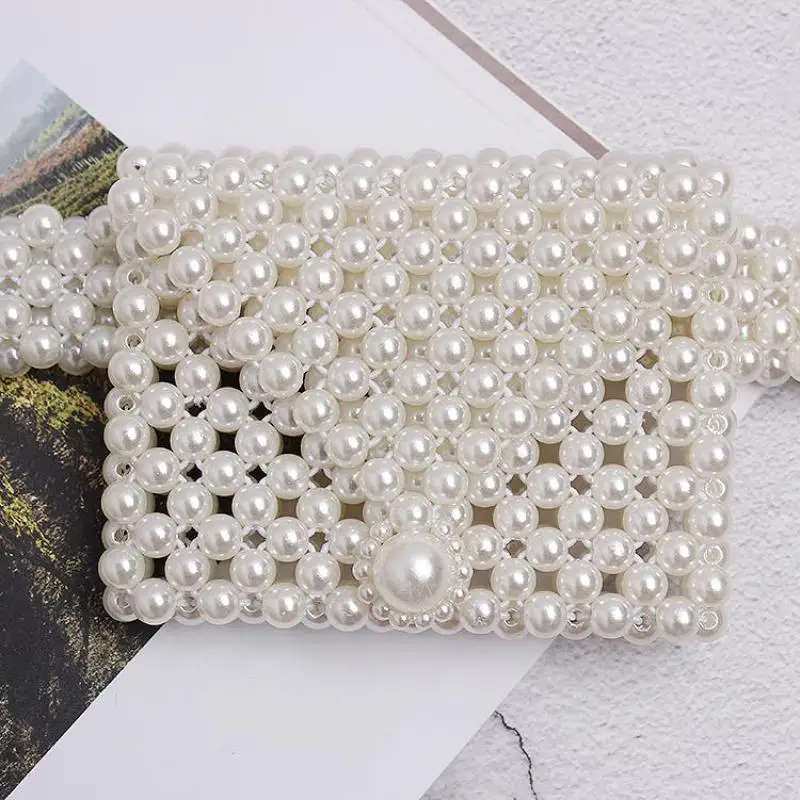 2019 New Woven Pearl Small Bag Female Mini Purse Elastic Waist Belt Fashion Wild Tide Waist Pack A756
2019 New Woven Pearl Small Bag Female Mini Purse Elastic Waist Belt Fashion Wild Tide Waist Pack A756