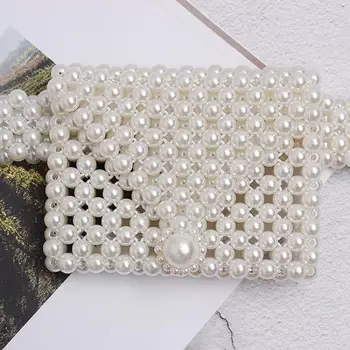 2019 New Woven Pearl Small Bag Female Mini Purse Elastic Waist Belt Fashion Wild Tide Waist Pack A756
2019 New Woven Pearl Small Bag Female Mini Purse Elastic Waist Belt Fashion Wild Tide Waist Pack A756