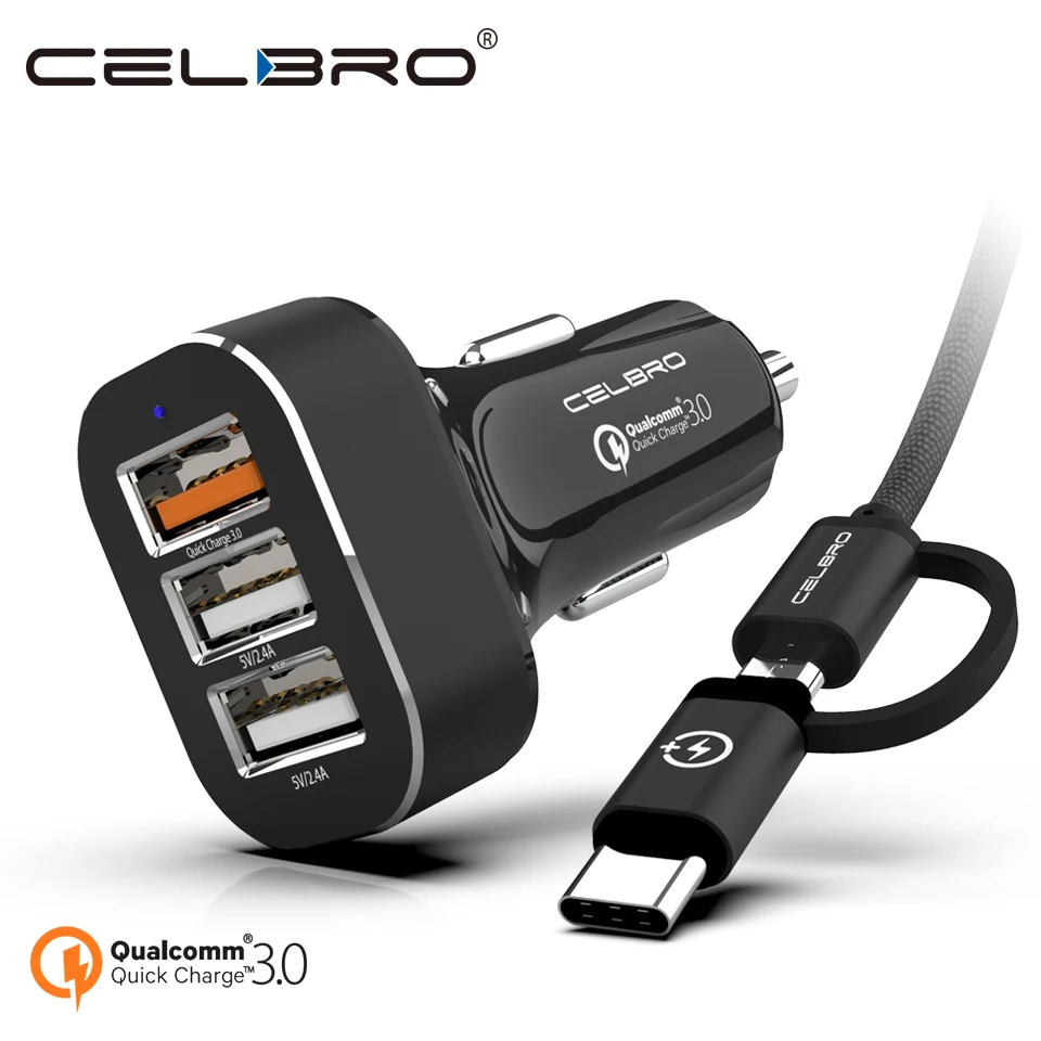 3 Port USB Car Charger QC 3.0 Quick Charge 3.0 Car Charger for Mobile Phone Small Multiple USB Car Charger Autolader Dual USB
3 Port USB Car Charger QC 3.0 Quick Charge 3.0 Car Charger for Mobile Phone Small Multiple USB Car Charger Autolader Dual USB