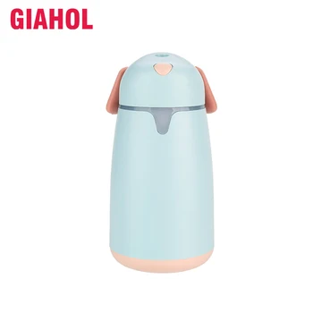GIAHOL 150ML Mini Portable Air Humidifier USB Mist Air Humidifier Car with LED Night Light Creative Cute Dog for car home Blue
GIAHOL 150ML Mini Portable Air Humidifier USB Mist Air Humidifier Car with LED Night Light Creative Cute Dog for car home Blue
