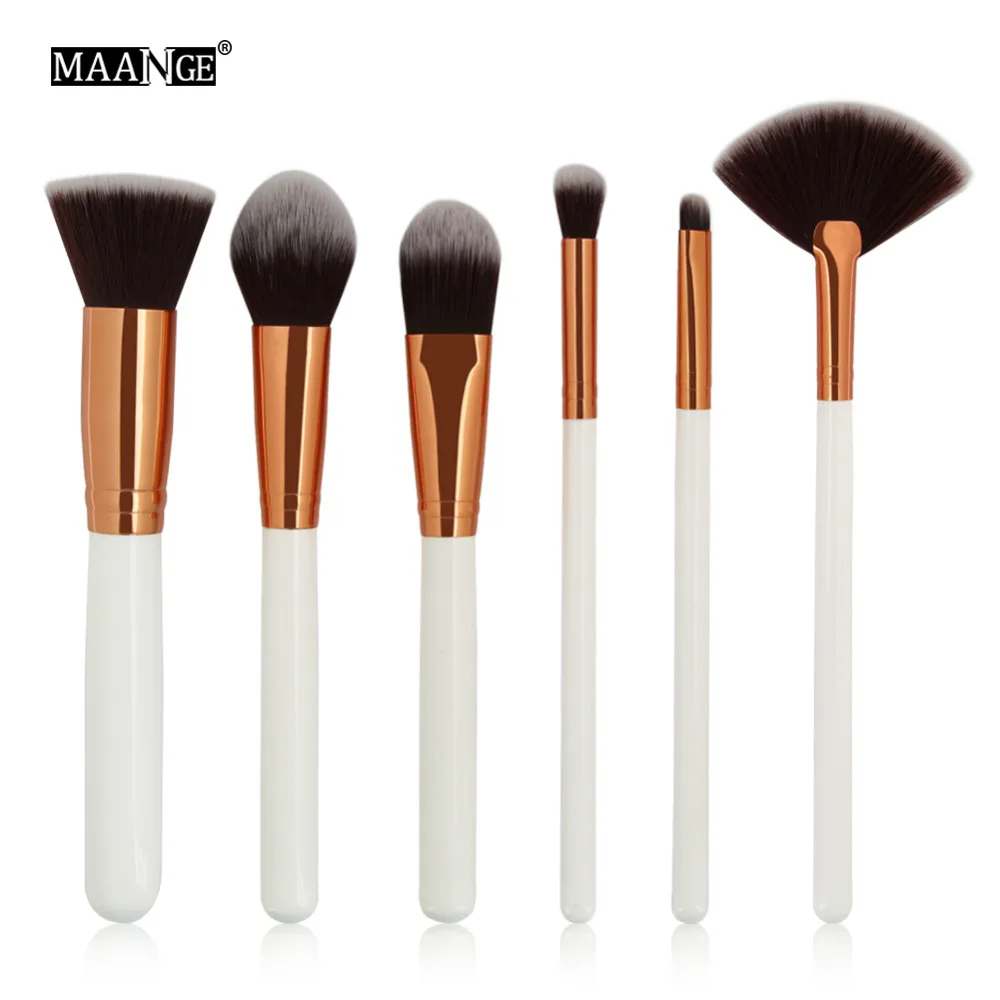 MAANGE 6pcs Cosmetic Make Up brushes Set Powder Blush Contour Foundation Brush for Face Makeup Brush Set Wood Pincel Maquiagem
MAANGE 6pcs Cosmetic Make Up brushes Set Powder Blush Contour Foundation Brush for Face Makeup Brush Set Wood Pincel Maquiagem