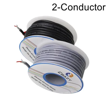 2C-Grey-10M-UL 2547 28 AWG Multi-core control cable copper wire shielded audio cable headphone cable signal line
2C-Grey-10M-UL 2547 28 AWG Multi-core control cable copper wire shielded audio cable headphone cable signal line