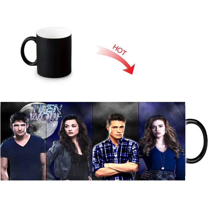 Creative Magic Color Changing Mug Hot Drink Reveal Morph Mugs Teen Wolf Print Milk 12oz Coffee Tea Cup Custom Gift
Creative Magic Color Changing Mug Hot Drink Reveal Morph Mugs Teen Wolf Print Milk 12oz Coffee Tea Cup Custom Gift
