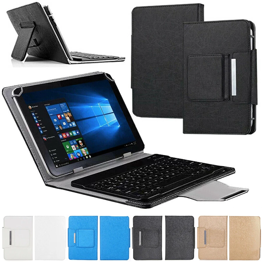 10'' Universal Wireless Keyboard Case Cover for 9.7 10 10.1 inch Tablet PC for iPad Android Tablet Stand Cover With Keyboard
10'' Universal Wireless Keyboard Case Cover for 9.7 10 10.1 inch Tablet PC for iPad Android Tablet Stand Cover With Keyboard
