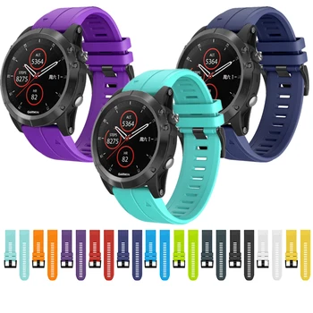 Silicon Watchband For Garmin Fenix 5 Plus 22mm Watch Strap Bracelet For Garmin Fenix 5 Plus Watch band Replacement Wristband
Silicon Watchband For Garmin Fenix 5 Plus 22mm Watch Strap Bracelet For Garmin Fenix 5 Plus Watch band Replacement Wristband