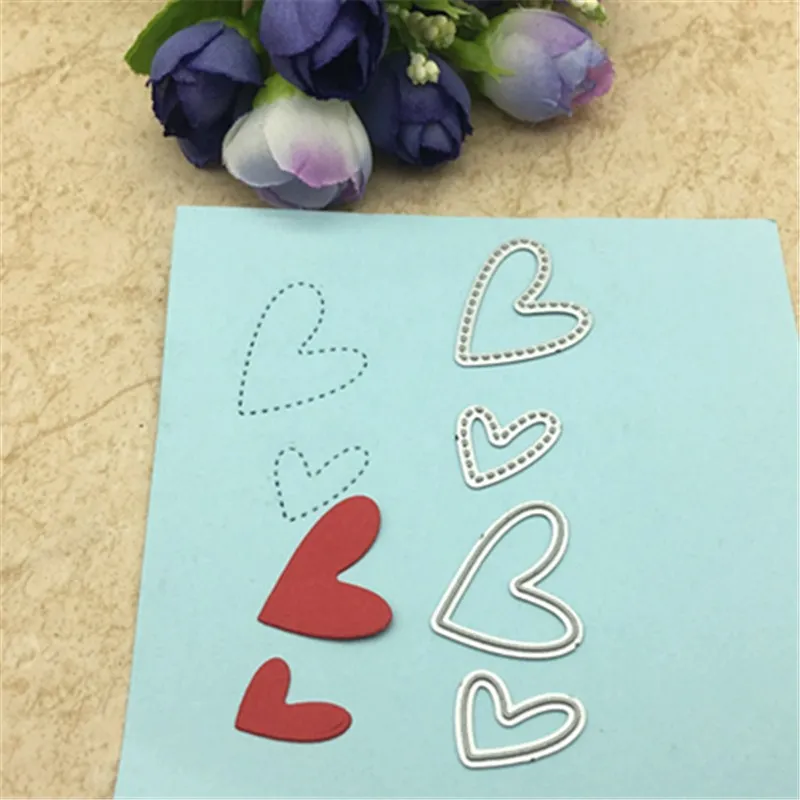 4pc sweet heart dot METAL CUTTING DIES cut Stencil for DIY Scrapbooking Photo Album Embossing Paper Cards Decorative Crafts
4pc sweet heart dot METAL CUTTING DIES cut Stencil for DIY Scrapbooking Photo Album Embossing Paper Cards Decorative Crafts
