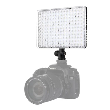 

PULUZ Photo Studio Lighting DSLR LED 1290LM 5600K Dimmable Studio Video Photo Light 2 Filter Plates For Canon Nikon DSLR Camera