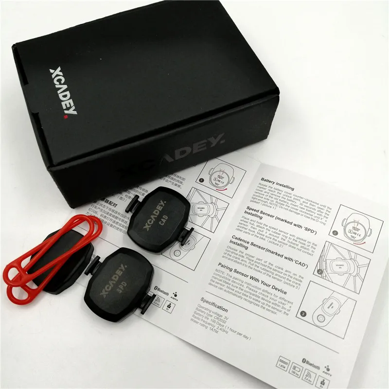 Bicycle Bike Computer Speed & Cadence Sensor Bluetooth ANT+ Compatible Garmin/Bryton/Wahoo Stopwatch Bike Smart Cycling Xcadey
Bicycle Bike Computer Speed & Cadence Sensor Bluetooth ANT+ Compatible Garmin/Bryton/Wahoo Stopwatch Bike Smart Cycling Xcadey