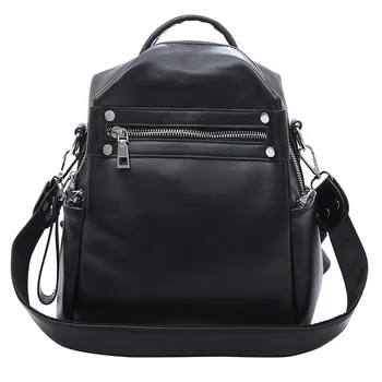 Backpack Women PU Leather Shoulder Bag For Teenage Girls Kids Multi-Function Female Ladies Large Capacity Bagpack 2020 New #L10
Backpack Women PU Leather Shoulder Bag For Teenage Girls Kids Multi-Function Female Ladies Large Capacity Bagpack 2020 New #L10