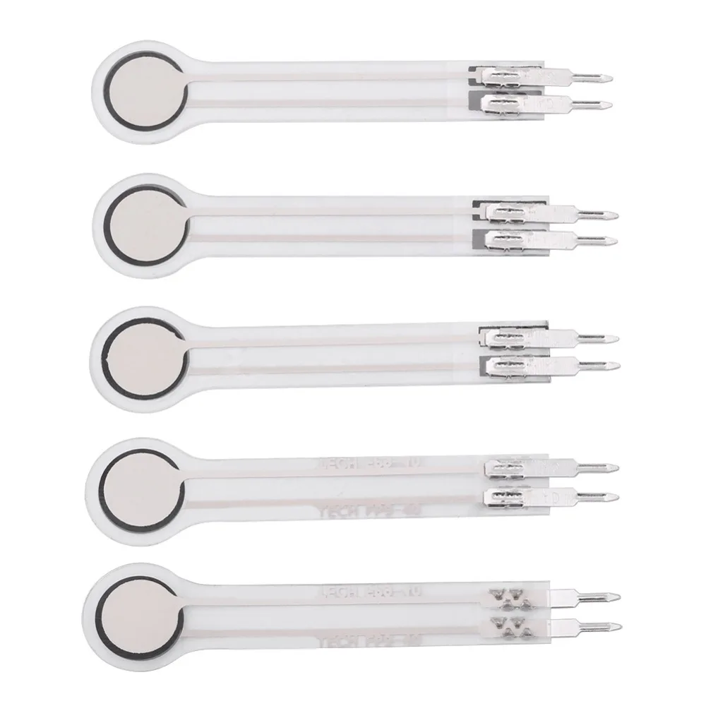 DF9-40 Thin Film Pressure Sensor DC 3.3V High Precise Force Sensing Resistor Resistance-type Flexible Pressure Sensor 5pcs/Lot
DF9-40 Thin Film Pressure Sensor DC 3.3V High Precise Force Sensing Resistor Resistance-type Flexible Pressure Sensor 5pcs/Lot