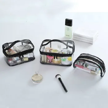 Waterproof Transparent PVC Cosmetic Bag Makeup Travel Portable Make up Organizer Large Capacity Leather toiletry bag For Women
Waterproof Transparent PVC Cosmetic Bag Makeup Travel Portable Make up Organizer Large Capacity Leather toiletry bag For Women