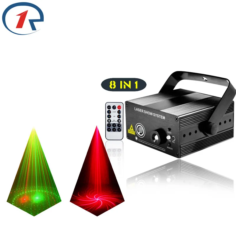 ZjRight IR Remote 8patterns Red Green laser lights Mix Blue LED stage light bar ktv disco dj light projection effect laser light
ZjRight IR Remote 8patterns Red Green laser lights Mix Blue LED stage light bar ktv disco dj light projection effect laser light