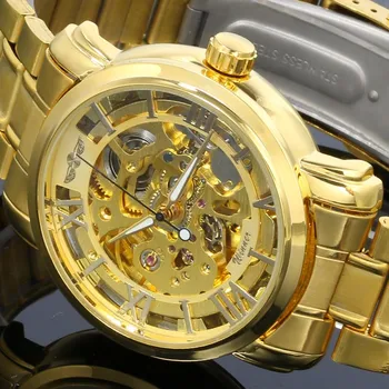 WINNE Watches men top luxury brand Mechanical watches men stainless steel mens Wristwatch Waterproof clock relogio masculino
WINNE Watches men top luxury brand Mechanical watches men stainless steel mens Wristwatch Waterproof clock relogio masculino