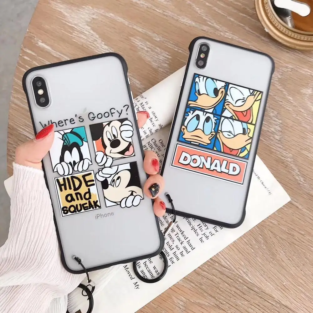 ORYKSZ Luxury Cartoon Donald Duck Frameless Matte Phone Case For iphone XS Max Case For iphone XR X XS 6S 6 7 8 Plus Cases Cover
ORYKSZ Luxury Cartoon Donald Duck Frameless Matte Phone Case For iphone XS Max Case For iphone XR X XS 6S 6 7 8 Plus Cases Cover