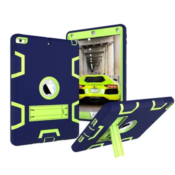 Shockproof Case For Ipad 9.7 2017 Cover Armor 3 in 1 Full Protection Plastic Kickstand Case for Apple Ipad 9.7 2018 2017 Case
Shockproof Case For Ipad 9.7 2017 Cover Armor 3 in 1 Full Protection Plastic Kickstand Case for Apple Ipad 9.7 2018 2017 Case