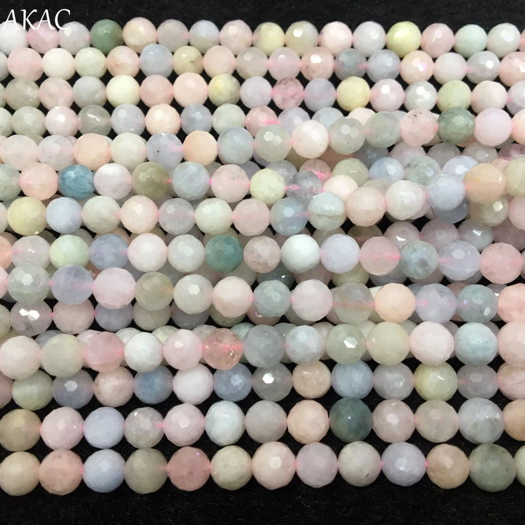AKAC Natural Beryl stone beads 6mm faceted round beryl beads for diy making 1strand/set Semi gemstone
AKAC Natural Beryl stone beads 6mm faceted round beryl beads for diy making 1strand/set Semi gemstone