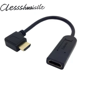 70M HDMI 2.0 Left Angled 90 Degree Male to Female Active Repeater Extender Booster Coupler Adapter Equalizer 1080p
70M HDMI 2.0 Left Angled 90 Degree Male to Female Active Repeater Extender Booster Coupler Adapter Equalizer 1080p
