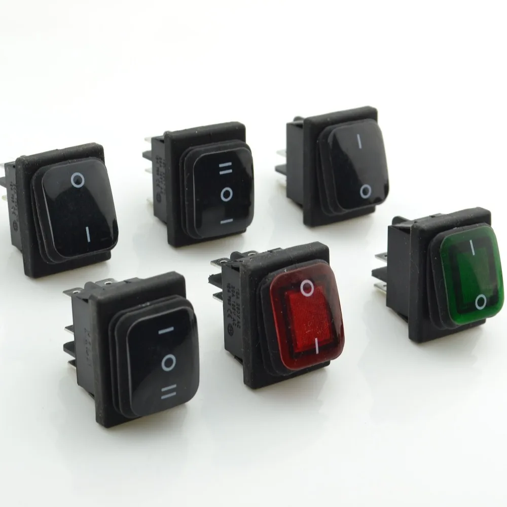 3Pcs Waterproof Latching & Momentary Rocker Switch Weather Pack Power Switch 16A 250VAC , 20A 125VAC
3Pcs Waterproof Latching & Momentary Rocker Switch Weather Pack Power Switch 16A 250VAC , 20A 125VAC