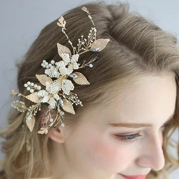 Floralbride Handmade Alloy Crystal Rhinestone Pearls Wedding Hair Clip Barrettes Bridal Headpiece Hair accessories Women Jewelry
Floralbride Handmade Alloy Crystal Rhinestone Pearls Wedding Hair Clip Barrettes Bridal Headpiece Hair accessories Women Jewelry