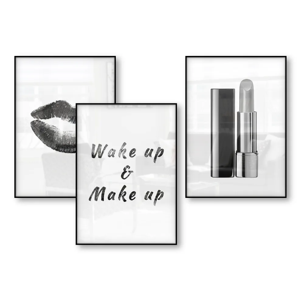 Poster Lip Print Lipstick Wake Up Make Up Scandinavian Art Posters and Prints Wall Picture for Living Room Wall Art Canvas Print
Poster Lip Print Lipstick Wake Up Make Up Scandinavian Art Posters and Prints Wall Picture for Living Room Wall Art Canvas Print