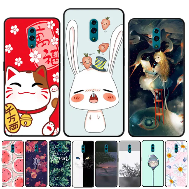 For OPPO Reno Case Silicone Soft TPU Back Cover For OPPO Reno Z Mobile Case Black Bumper for OPPO Reno 10X Zoom Cases Printing
For OPPO Reno Case Silicone Soft TPU Back Cover For OPPO Reno Z Mobile Case Black Bumper for OPPO Reno 10X Zoom Cases Printing