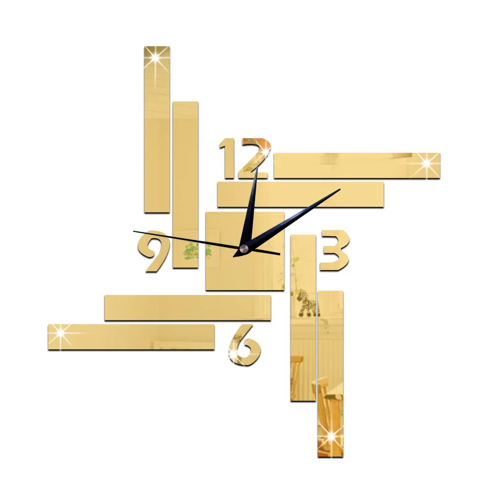 3D MIRROR CLOCK (7)