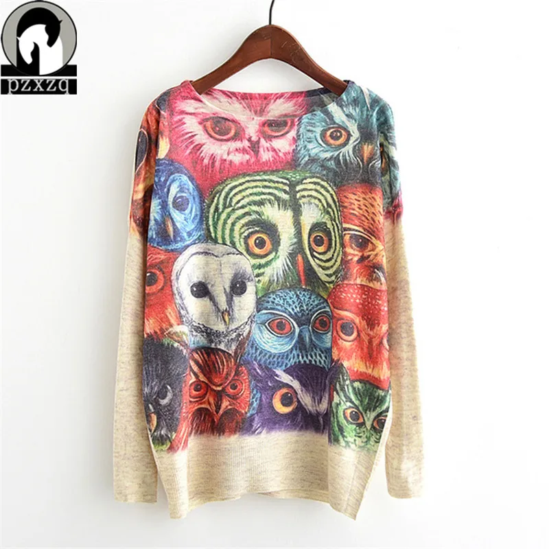 Owl Autum Hot Sale Winter Sweater Women 2019 Knitted Long Sleeve Jumper Women Sweater And Pullover Female Cotton Pull Femme Top
Owl Autum Hot Sale Winter Sweater Women 2019 Knitted Long Sleeve Jumper Women Sweater And Pullover Female Cotton Pull Femme Top