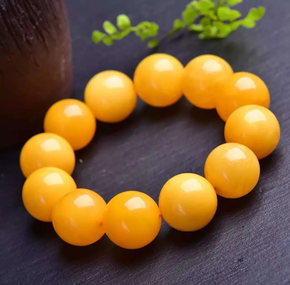 Explosion Natural Yellow Amber Beeswax Old Stone Abacus Beaded Bracelet Hand String Bangle For Men 15mm Amber Handmade Bracelets
Explosion Natural Yellow Amber Beeswax Old Stone Abacus Beaded Bracelet Hand String Bangle For Men 15mm Amber Handmade Bracelets