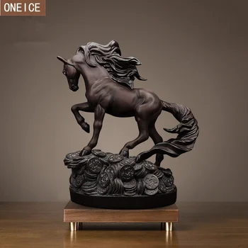 Resin horse statue sculpture home decoration accessories modern living room decoration for bedroom Domineering animal statue
Resin horse statue sculpture home decoration accessories modern living room decoration for bedroom Domineering animal statue