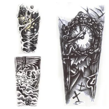 3X 3D Waterproof Tattoo Sticker Handsome Tatouage Glitter Temporary Large Skull Transfer Large Arm Body Art Tattoos 210*150MM
3X 3D Waterproof Tattoo Sticker Handsome Tatouage Glitter Temporary Large Skull Transfer Large Arm Body Art Tattoos 210*150MM
