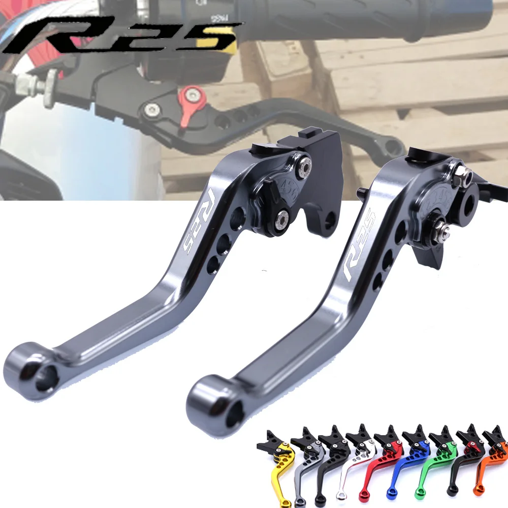 For YAMAHA YZF-R25 YZF R25 2014-2015 Motorcycle Accessories CNC Short Brake Clutch Levers
For YAMAHA YZF-R25 YZF R25 2014-2015 Motorcycle Accessories CNC Short Brake Clutch Levers