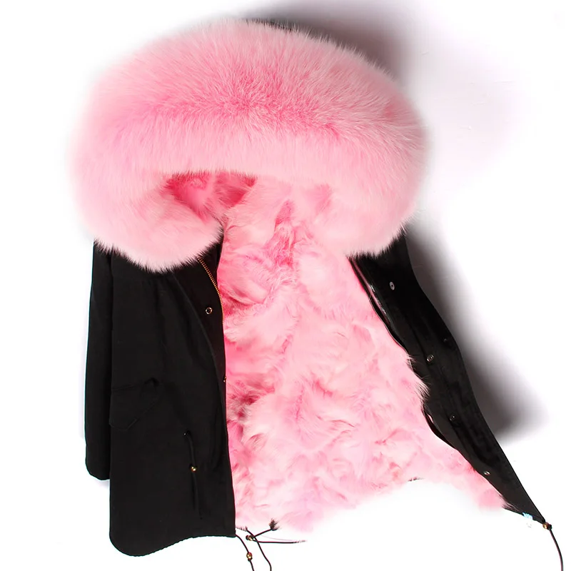 Women Real Foxe Fur Parka Mujer 2018 Plus Size New Detachable Fox Fur Collar Liner Long Hooded Cotton Coat Female Winter
Women Real Foxe Fur Parka Mujer 2018 Plus Size New Detachable Fox Fur Collar Liner Long Hooded Cotton Coat Female Winter