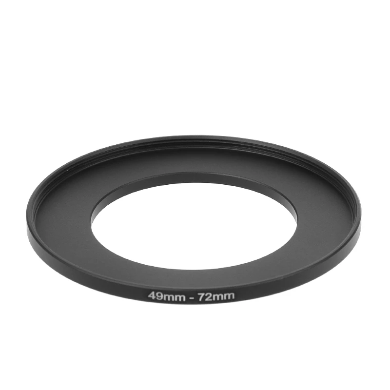 49mm To 72mm Metal Step Up Rings Lens Adapter Filter Camera Tool Accessories