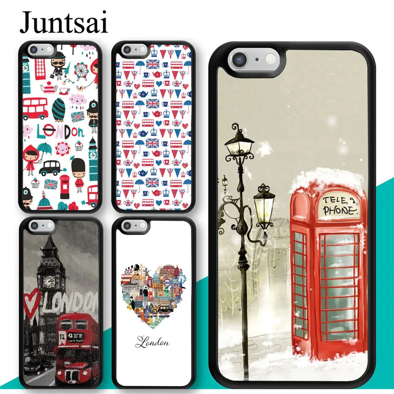 Juntsai London Red Telephone Bus Big Ben TPU Phone Case For Apple iPhone X XR XS MAX 6S 6 7 8 Plus 5S SE Cover Coque Shell
Juntsai London Red Telephone Bus Big Ben TPU Phone Case For Apple iPhone X XR XS MAX 6S 6 7 8 Plus 5S SE Cover Coque Shell