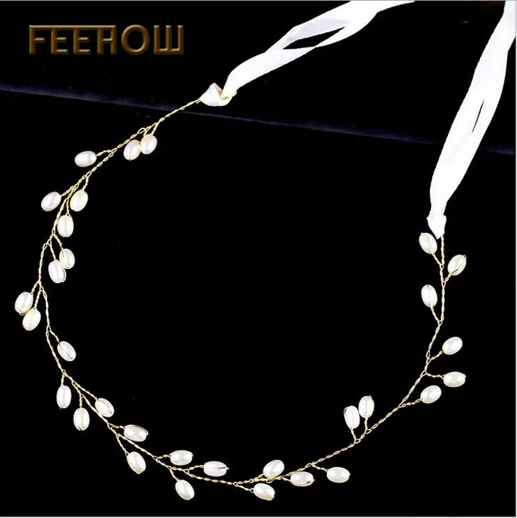 FEEHOW New Hot Romantic Imitation Pearl Simple Design Hair Band Headband Suitable for Bride Bridesmaid Wedding Jewelry FWHL021
FEEHOW New Hot Romantic Imitation Pearl Simple Design Hair Band Headband Suitable for Bride Bridesmaid Wedding Jewelry FWHL021